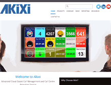 Tablet Screenshot of akixi.com